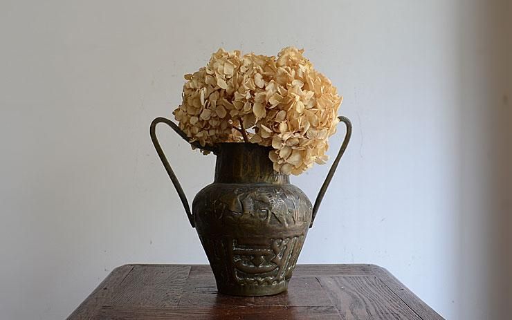 アンティーク 真鍮フラワーベース ｜アンティーク雑貨｜CHELSEA