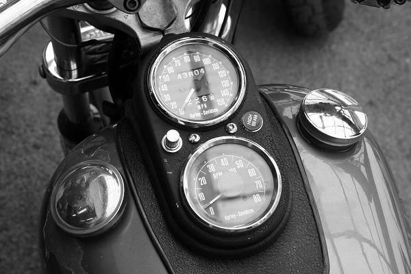 スピードメーター ショベル FXE FXS FXB マイル/キロ表示 - KMF