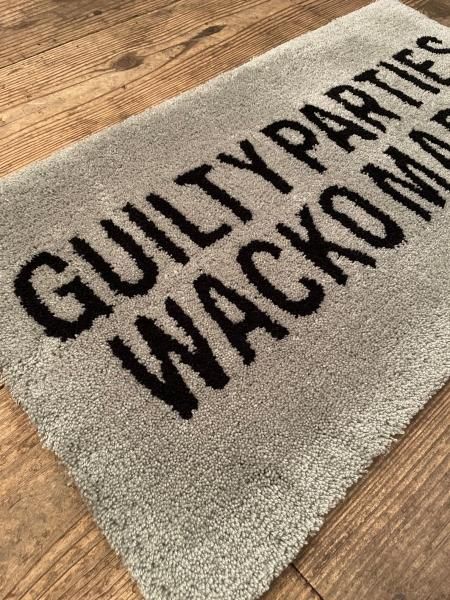 WACKO MARIA (ワコマリア) RAG MAT (ラグマット) GRAY
