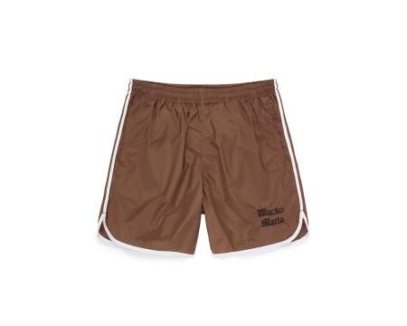 WACKO MARIA (ワコマリア) ATHLETIC SHORTS (アスレチックショーツ) BROWN