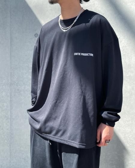 COOTIE (クーティー) Dry Tech Jersey Oversized L/S Tee (ドライ