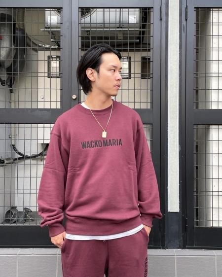WACKO MARIA (ワコマリア) MIDDLE WEIGHT CREW NECK SWEAT SHIRT