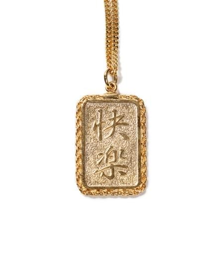 WACKO MARIA (ワコマリア) PLATE NECKLACE ( TYPE-2 ) (快楽 プレート