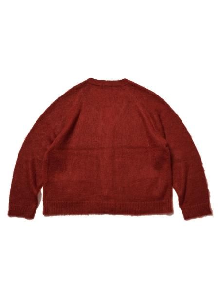 DELUXE (デラックス) SWEET JANE (モヘアカーディガン) RED