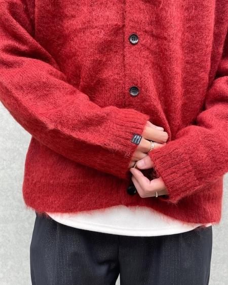 DELUXE (デラックス) SWEET JANE (モヘアカーディガン) RED
