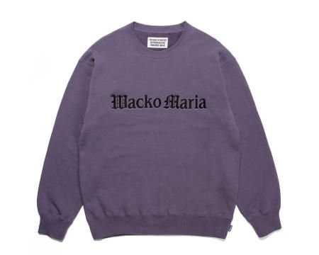 WACKO MARIA (ワコマリア) MIDDLE WEIGHT CREW NECK SWEAT SHIRT