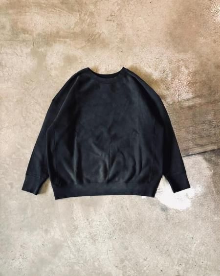 WAX (ワックス) Vintage sweat shirts(ヴィンテージスウェットシャツ)BLACK