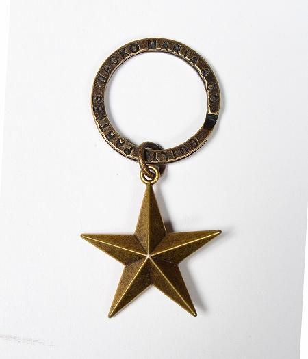 WACKO MARIA (ワコマリア) STAR KEY HOLDER (スターキーホルダー) GOLD