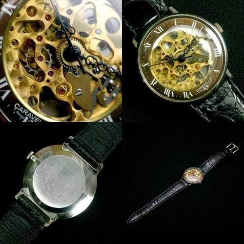 ヴィンテージ CARAVELLE by BULOVA 手巻き式腕時計 - 埼玉の