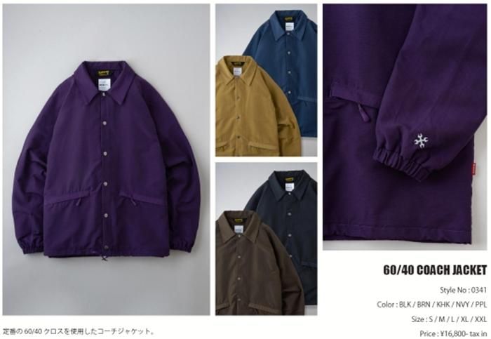 BLUCO 【ブルコ】 60/40 COACH JACKET（60/40 コーチジャケット