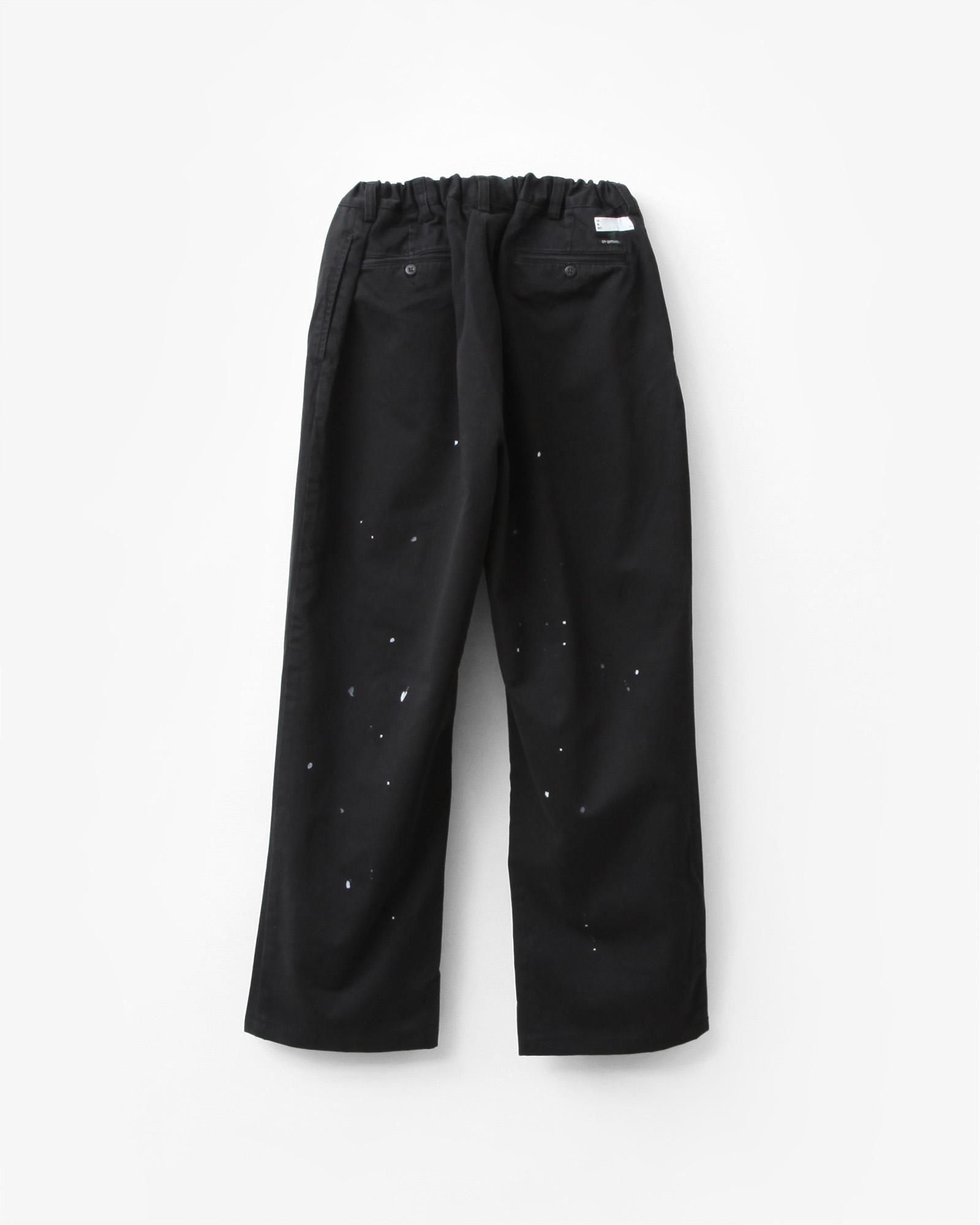 go-getter REMAKE PAINTED CHINO EASY PANTS #ASSORT type:12｜Silver