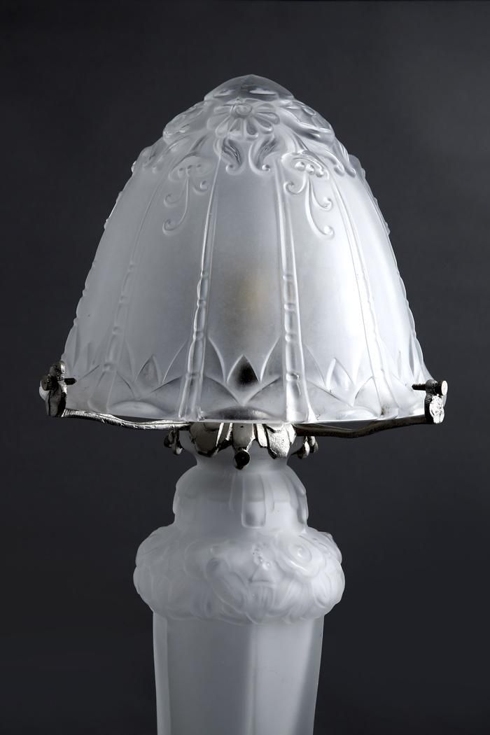 ○激レア LALIQUE Mésanges ラリック クリスタル テーブルランプ ○激