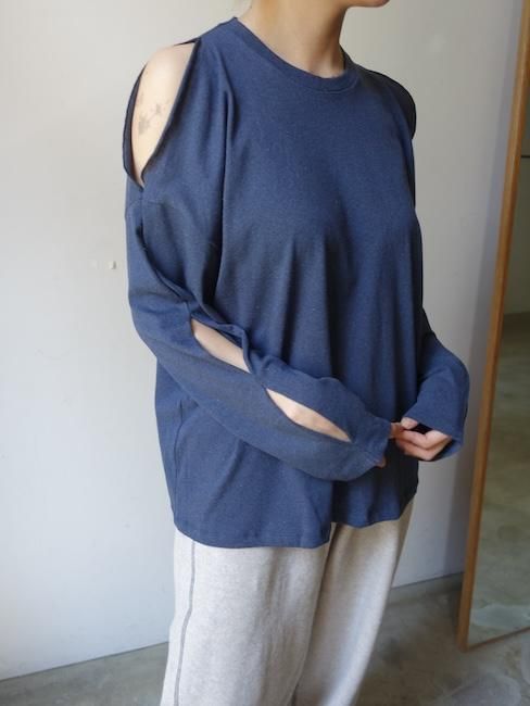 BASERANGE -PIN LONG SLEEVE TEE - VISITFOR