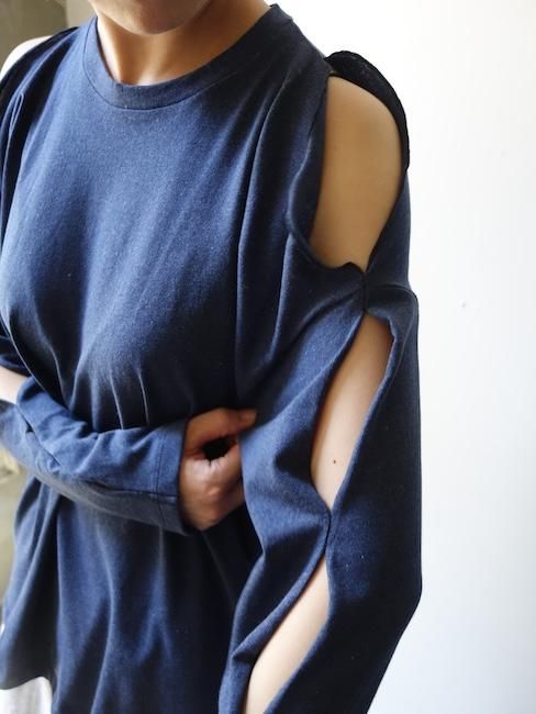 BASERANGE -PIN LONG SLEEVE TEE - VISITFOR