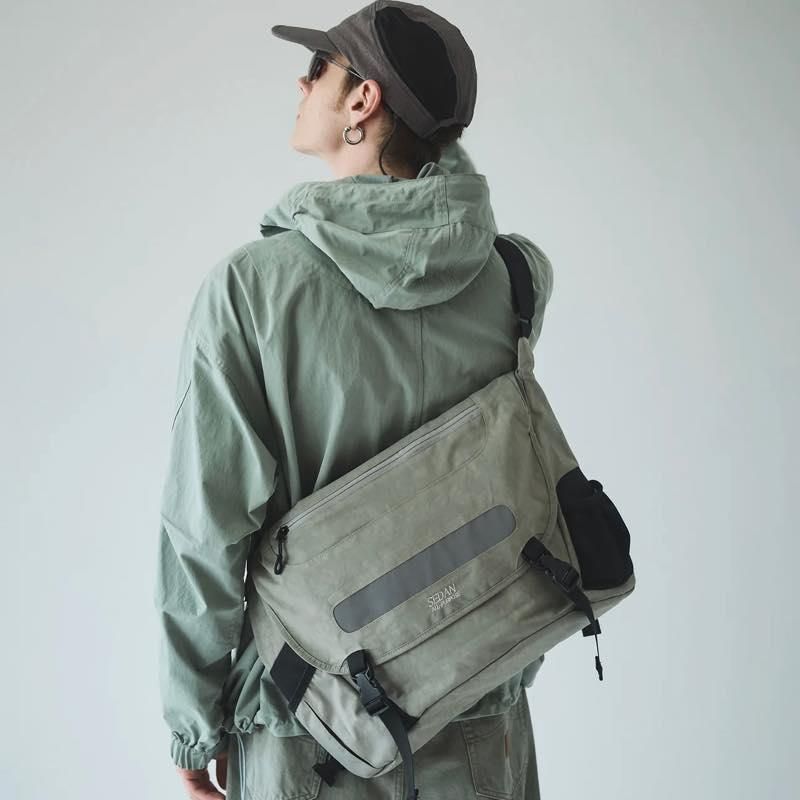 OVERDYED NYLON MESSENGER BAG | SEDAN ALL-PURPOSE - セダンオール