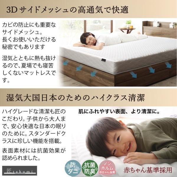 CospaSleep【コスパスリープ】匠モデルマットレス単品 セミダブル