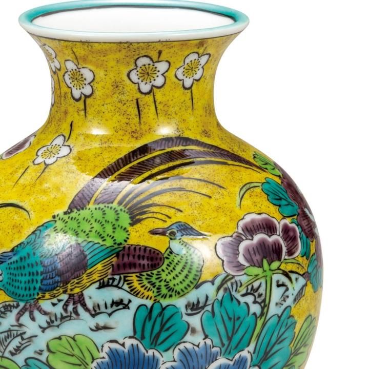 ダ*吉様 金属製 龍と鳳の模様 花瓶 約30cm 手打ち ダ*吉様 金属製 龍と