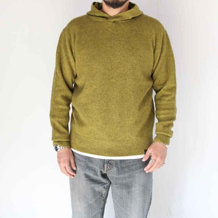 STATIC スタティック YAK PULLOVER ヤクプルオーバー マスタード