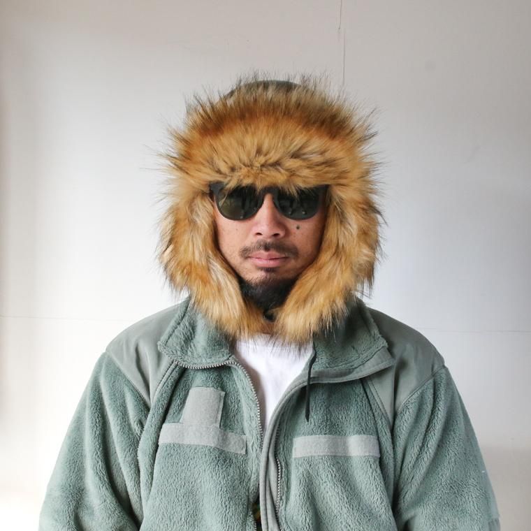 オーシャンビートル OCEAN BEETLE ファーフライトキャップ Fur Flight Cap