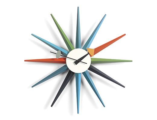 vitra サンバーストクロック マルチカラー | ネルソンクロック