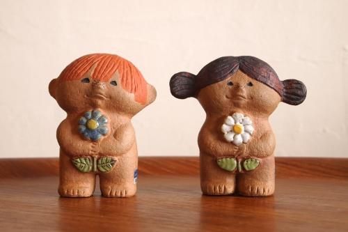 Lisa larson リサラーソン Adam & Eva アダムとイブ/Gustavsberg