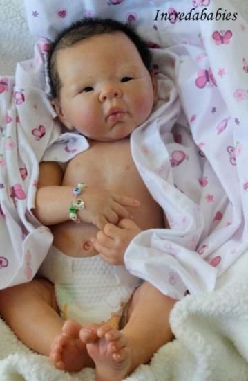 リボーンドール アジアンJiao by Adrie Stoete 18 インチ - リ・ボーン