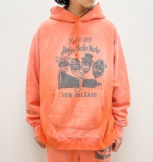 BEATLE MANIA MARDI GRAS HOODIE - BOW WOW（バウワウ） - インディゴ