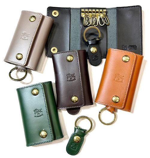 リング付きキーケース（6連）[No_54152309290] - IL BISONTE