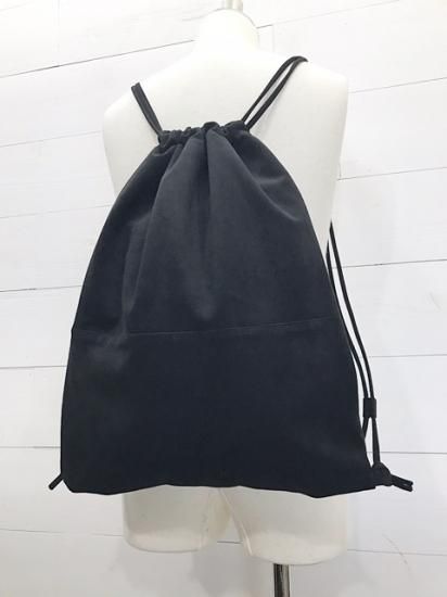 stein（シュタイン）2021SS 21SS KNAP SACK ナップサック Black - Laid