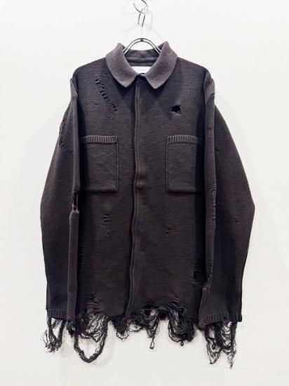THE JEAN PIERRE（ジャンピエール） 2024SS 24SS GRUNGE DESTROY KNIT