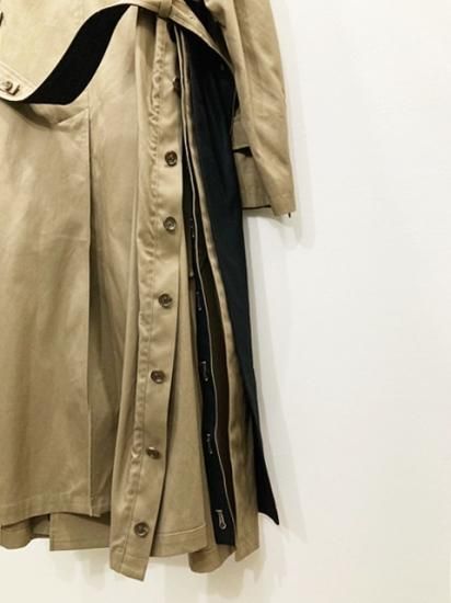 stein（シュタイン）2022AW 22AW OVERSIZED DOUBLE LAPELLED TRENCH