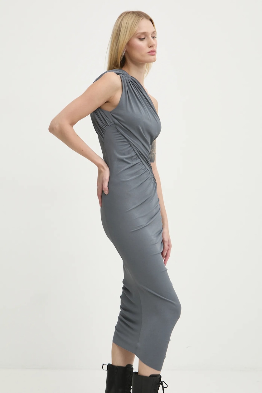 Rick Owens Lilies dress gray color LI02D5526CVI at PRM US