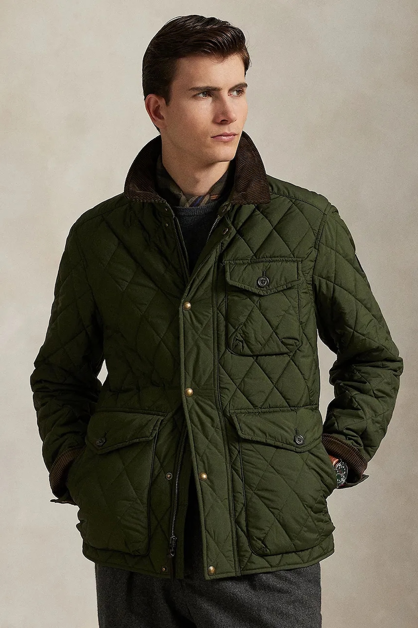 Polo Ralph Lauren jacket green color 710847071 at PRM US