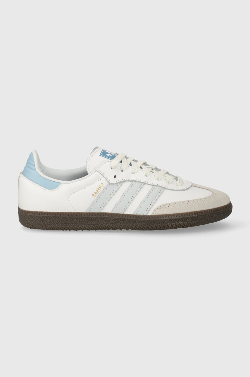 adidas Originals leather sneakers Samba OG white color ID2055 at