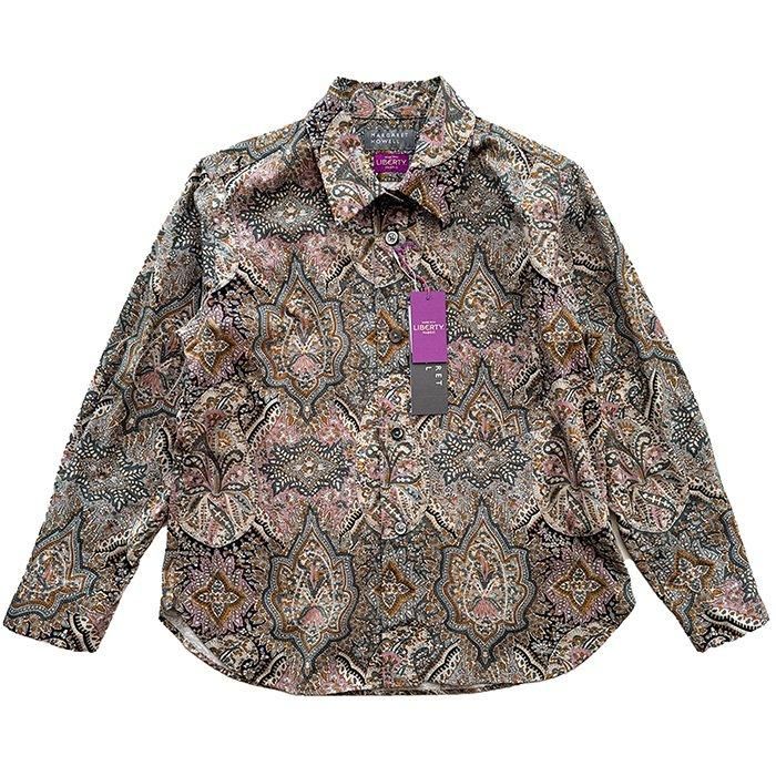 MARGARET HOWELL | WOMEN | LIBERTY ARCHIVE COTTON | DARK BLUE