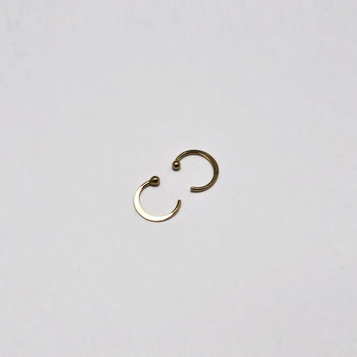 Melissa Joy Manning | Small Hugger Earrings - Stripe-inc. Online Shop