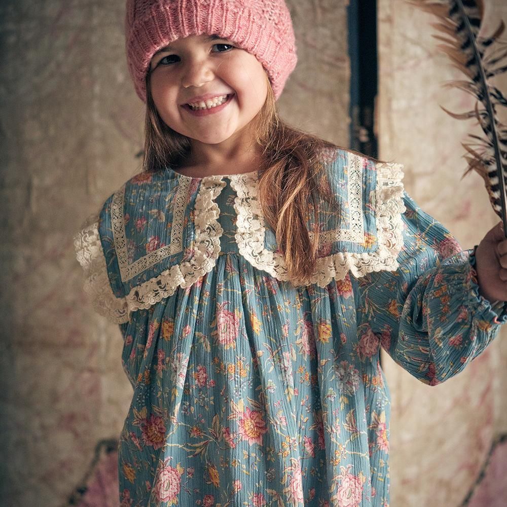 SALE】Louise Misha DRESS ARINOLA BLUE ROSA DAMASCENA ルイーズ