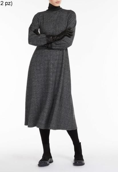 POTENZA ジャージ素材 グレンチェック ロングワンピース MaxMara WEEKEND