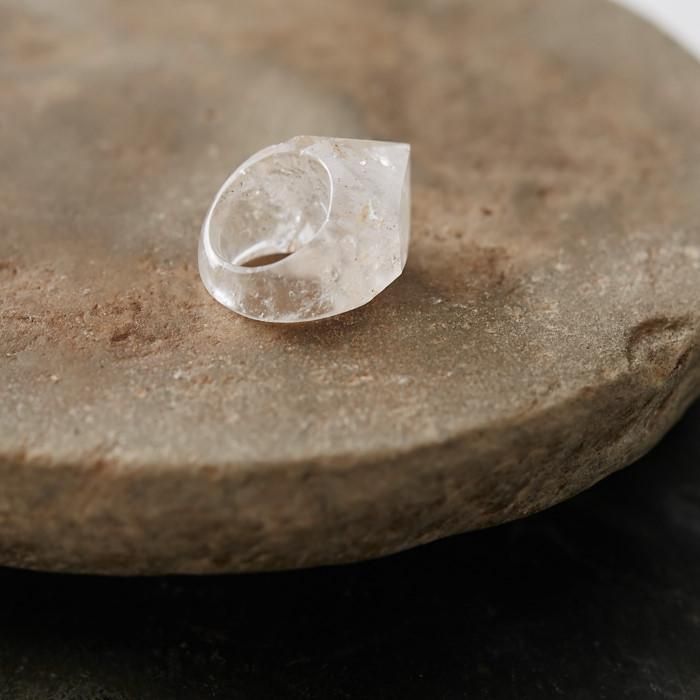 YASUHIDE ONO 水晶のリング - poooL (online shop)