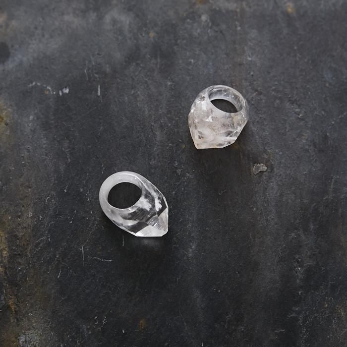 YASUHIDE ONO 水晶のリング - poooL (online shop)