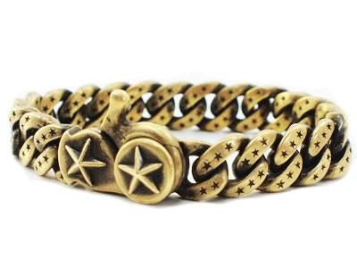 CALEE スターチェーンバングル ブレスレット キャリー M - ブランド