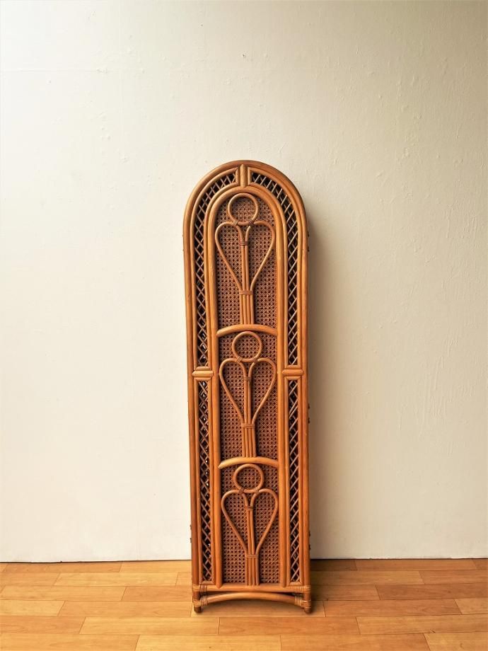 ヴィンテージ ラタン パーテーション - アンティーク、ビンテージの