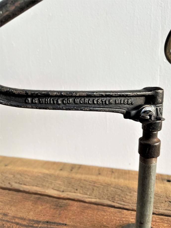 1890's O.C.WHITE社製 ヴィンテージ デスクランプ - アンティーク