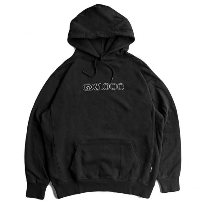 GX1000 OG LOGO HOODIE / BLACK (ジーエックスセン パーカー