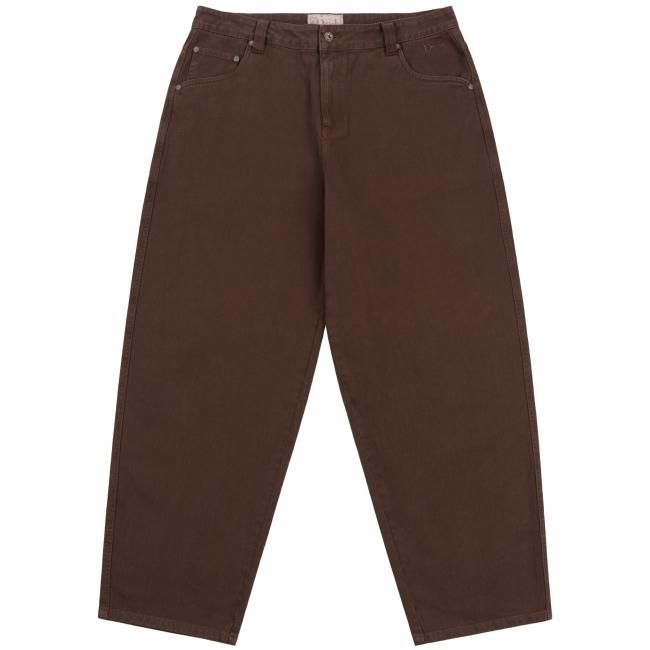 Dime Baggy Denim Pants / BROWN (ダイム デニムパンツ) - HORRIBLE'S