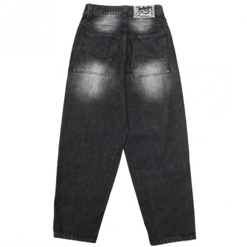 Dime Classic Baggy Denim Pants | サンドブラストブラック