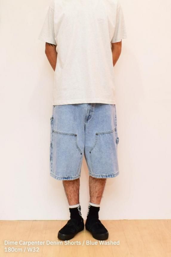 Dime デニムショートパンツ | ブルー - HORRIBLE'S PROJECT