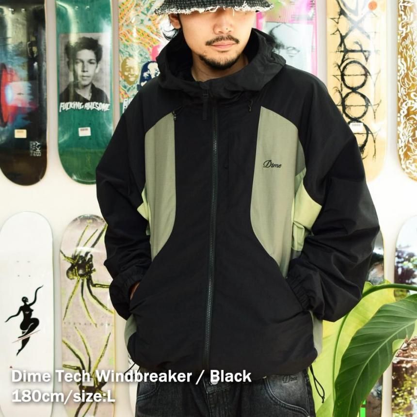 Dime Tech Windbreaker | ブラック - HORRIBLE'S PROJECT｜HORRIBLE'S