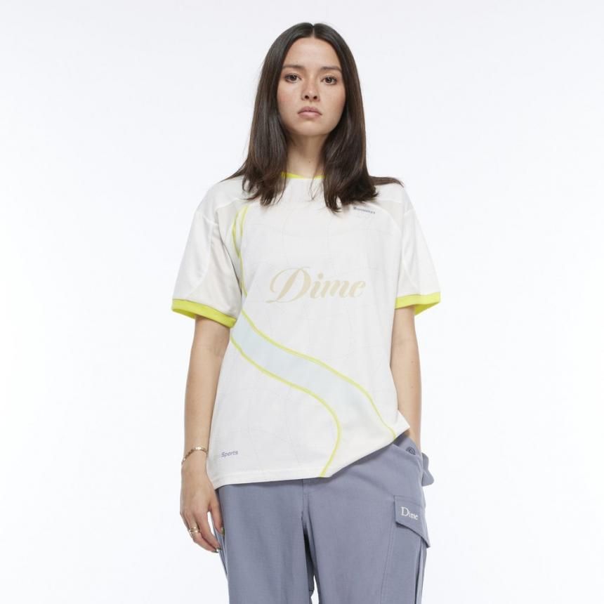Dime Pitch SS Jersey / Off White (ダイム Tシャツ/ゲームシャツ
