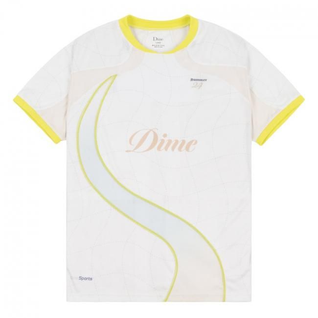 Dime Pitch SS Jersey / Off White (ダイム Tシャツ/ゲームシャツ